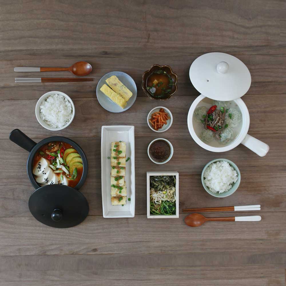 국산 뚝배기 직화 무균열 내열 편수뚝배기 콩팟 18cm (블랙) 이미지 8