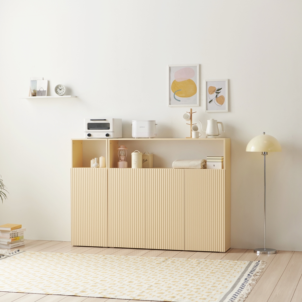 치즈퐁 거실 높은수납장 공간분리 베란다 안방 다용도실 1200