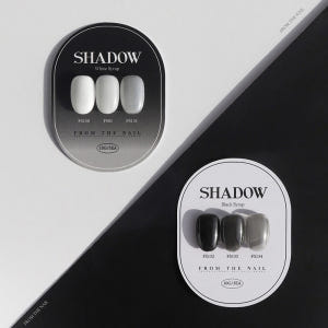 프롬더네일쉐도우 6종 세트 쉐도우시럽 젤화이트3종 블랙3종 솔직 후기 | 피부 타입별 분석 - 상품 이미지 3