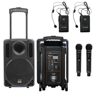 JLAB MK-160Q 충전식앰프 240W 2채널 무선마이크 야외용 캐리... 개봉기 | 실사용 후기 - 상품 이미지 1