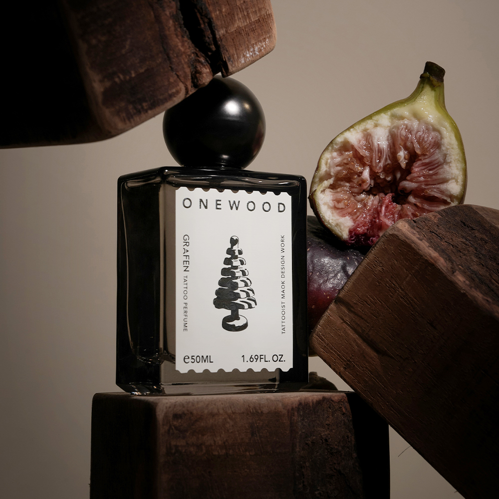 [슈퍼적립] 그라펜 8시간지속 타투 퍼퓸 원우드(무화과우디/중성적), 50ml, 1개