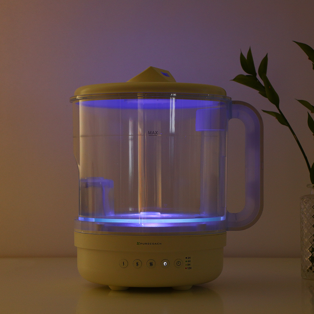 (핸드타월 드림) 퓨어코치 완벽 통세척 UV살균 가습기 3L 대용량 타이머 HUB300A