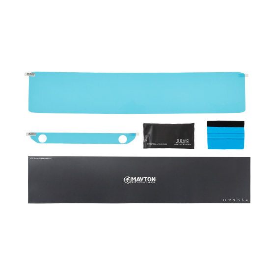 메이튼 디올뉴 팰리세이드 LX3 네비 필름 공조기 필름 세트 고광택