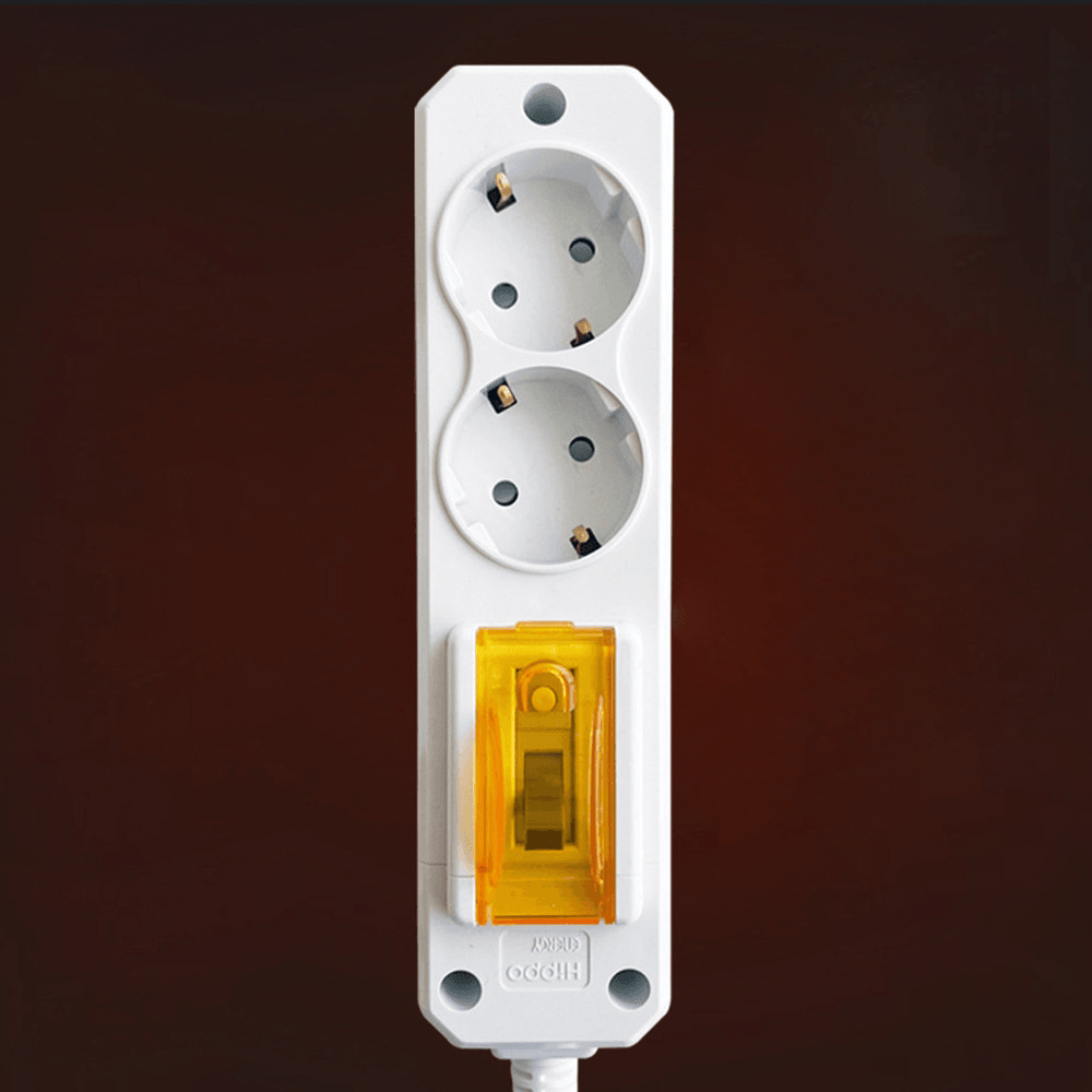 국산 누전차단 고용량 멀티탭 4000W 대용량 에어컨 2구1.5m