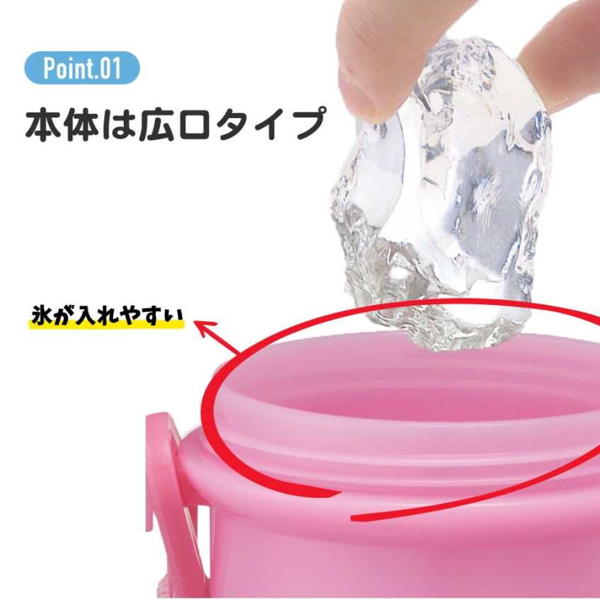 스케이터 도라에몽 캐릭터 식기세척기 대응 드링킹 타입 원푸쉬 클리어 보틀 480ml PSB5TR - 주방·식기 - 하카타몰