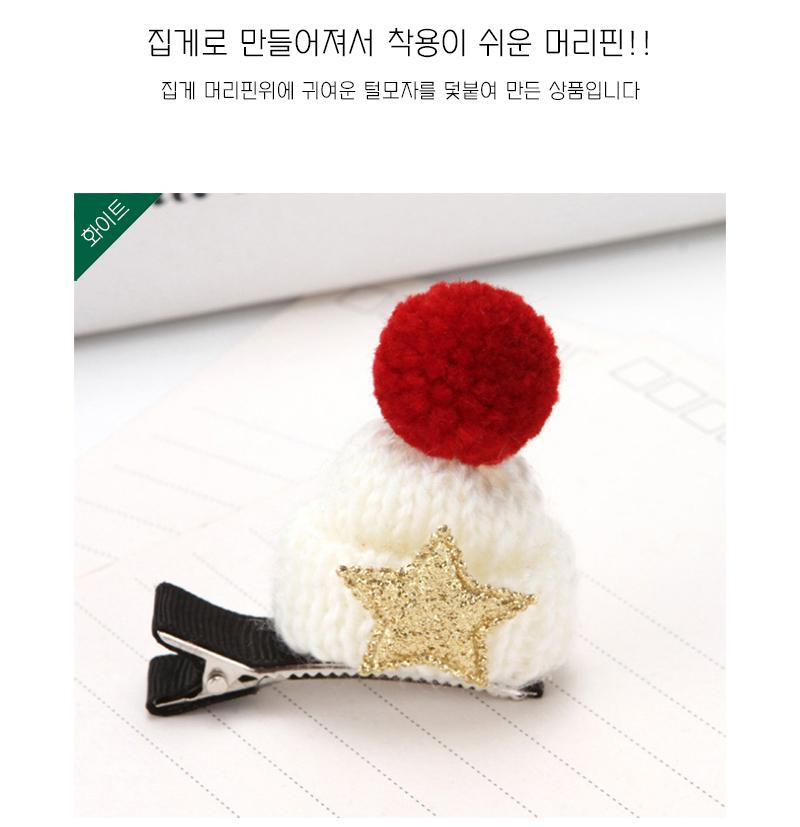 크리스마스장신구 크리스마스아이템 파티 머리핀 - 상세 이미지 3