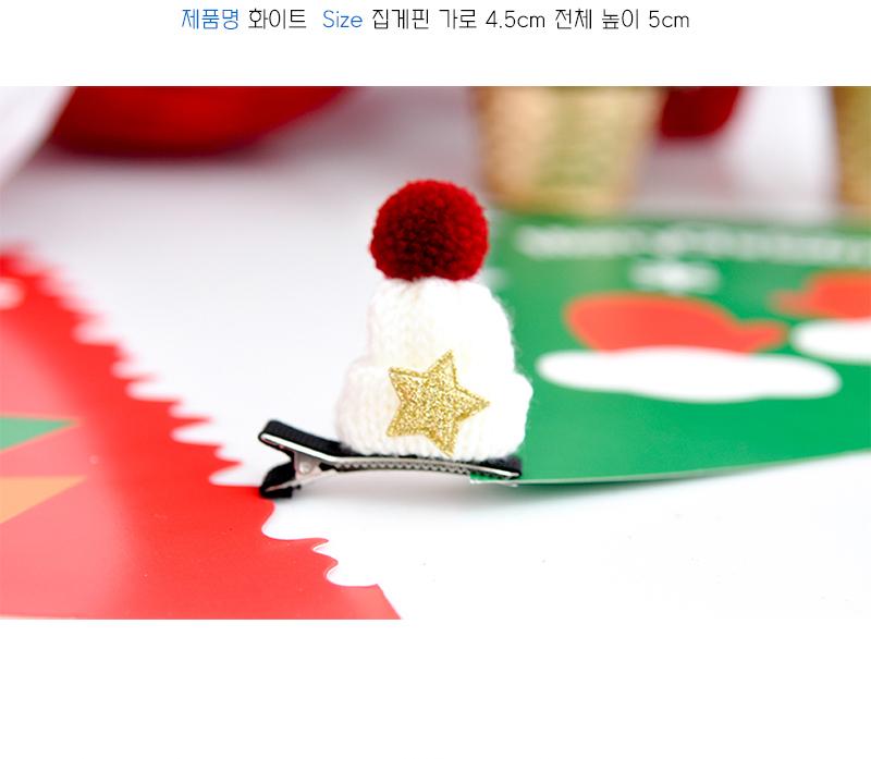 크리스마스장신구 크리스마스아이템 파티 머리핀 - 상세 이미지 4