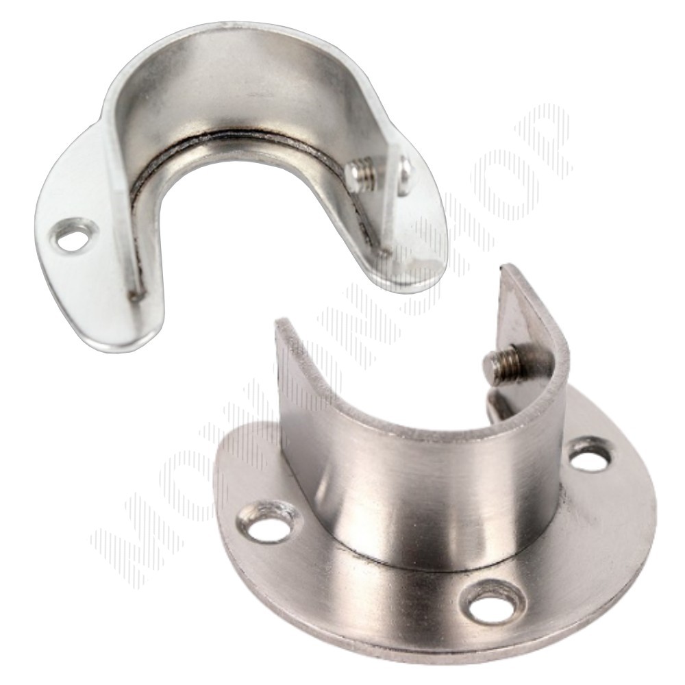 압축봉 지지대 고정 홀더 커튼 봉 거치대 브라켓 25mm