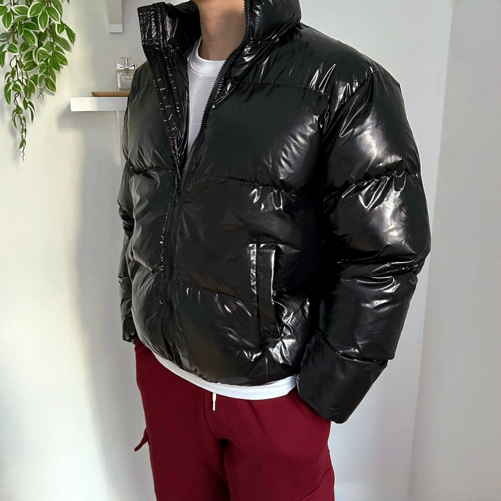 남자유광패딩 에나멜패딩 웰론패딩 이미지 7