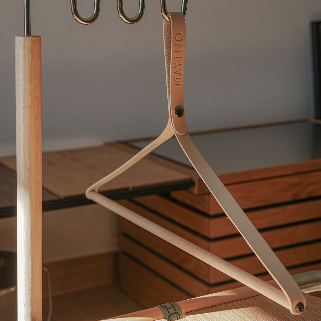 캠핑 우드 휴대용 옷걸이 초경량 다용도 접이식 수건걸이 소품걸이 차박용품 3P+3P