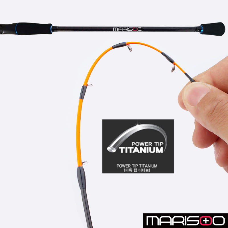 낚시대 티타늄 초릿대 클로즈업