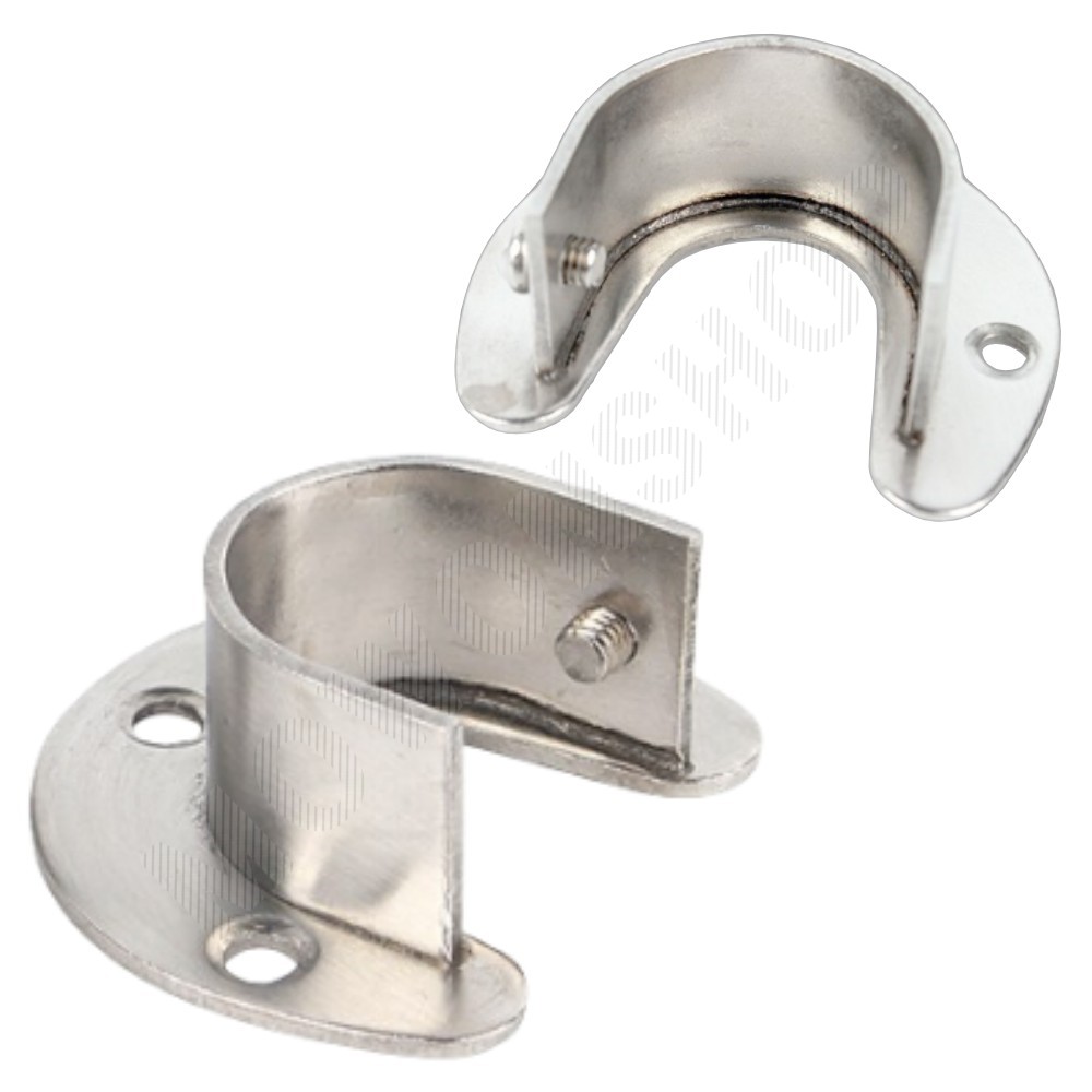 압축봉 지지대 고정 홀더 커튼 봉 거치대 브라켓 32mm