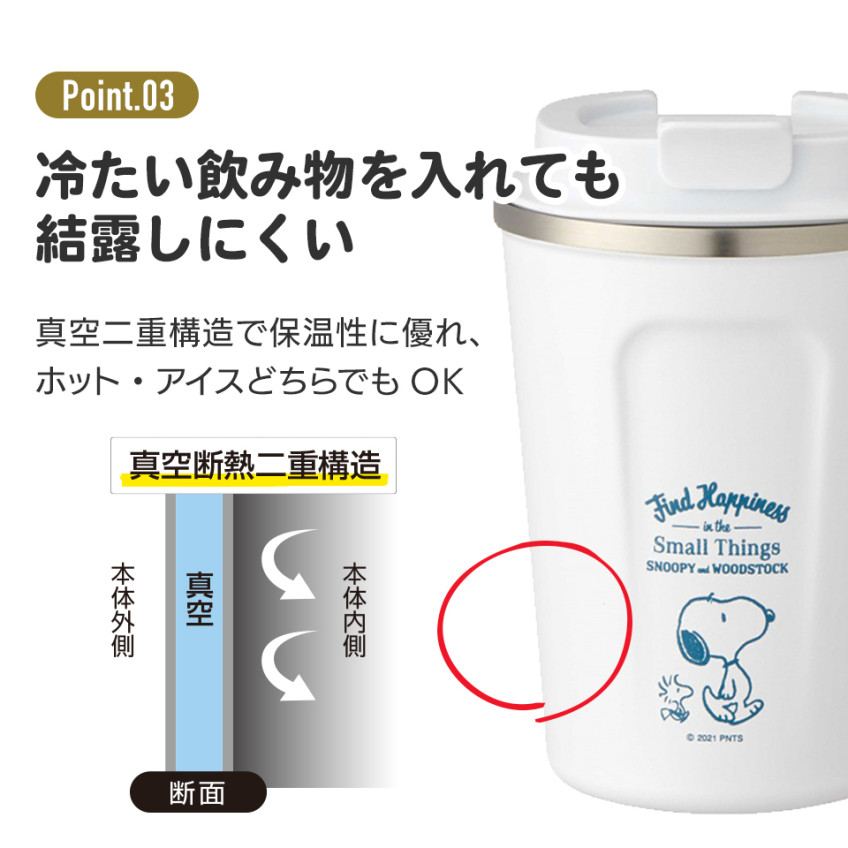 스케이터 곰돌이푸 Cafe 캐릭터 진공 단열 커피 텀블러 S 350ml STBC3F - 주방·식기 - 하카타몰