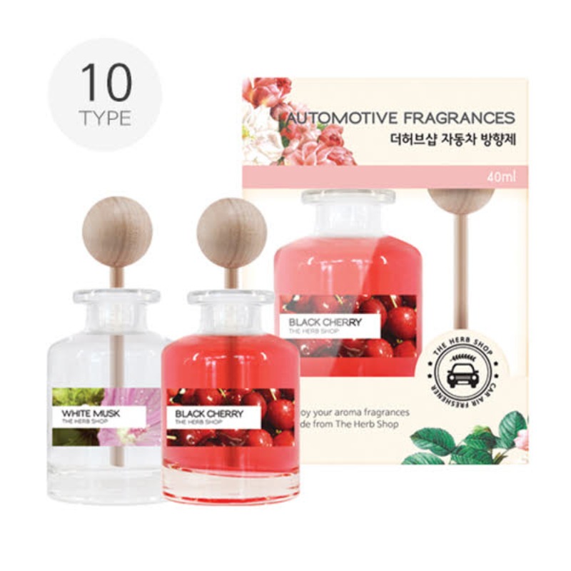 THS 더허브샵 원형 카디퓨져1P 40ml 10종택1 - 메인 이미지