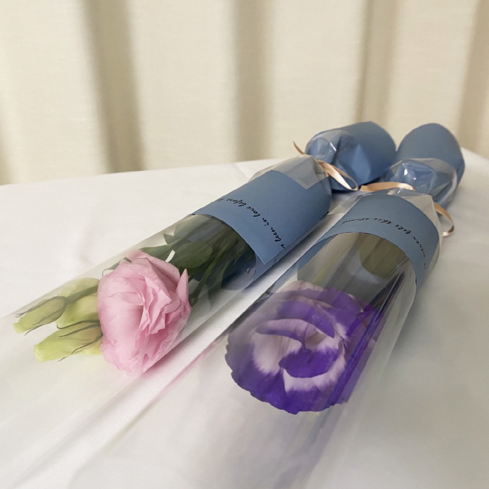 생화 꽃 한송이 카네이션 장미 칠순 돌 답례품 선물 이미지 4