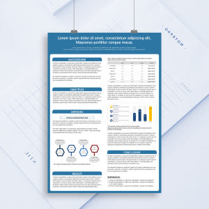 866 (85 x 120cm) 학술 포스터 PPT 템플릿 졸업논문 학위논... 솔직 후기 | 실사용자 리뷰 분석 - 상품 이미지 1