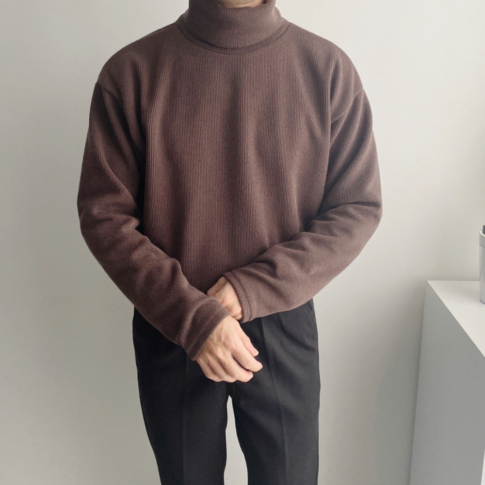 남자목티 남성폴라티 이미지 2