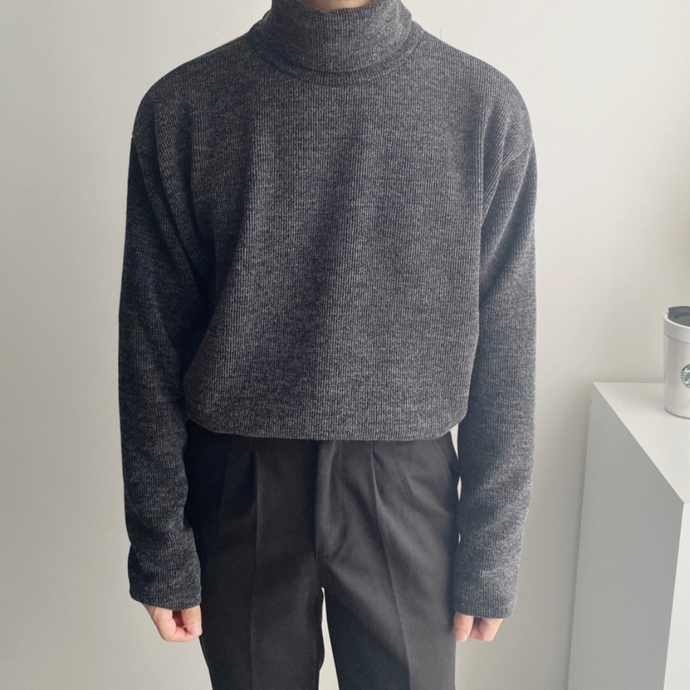 남자목티 남성폴라티 이미지 4