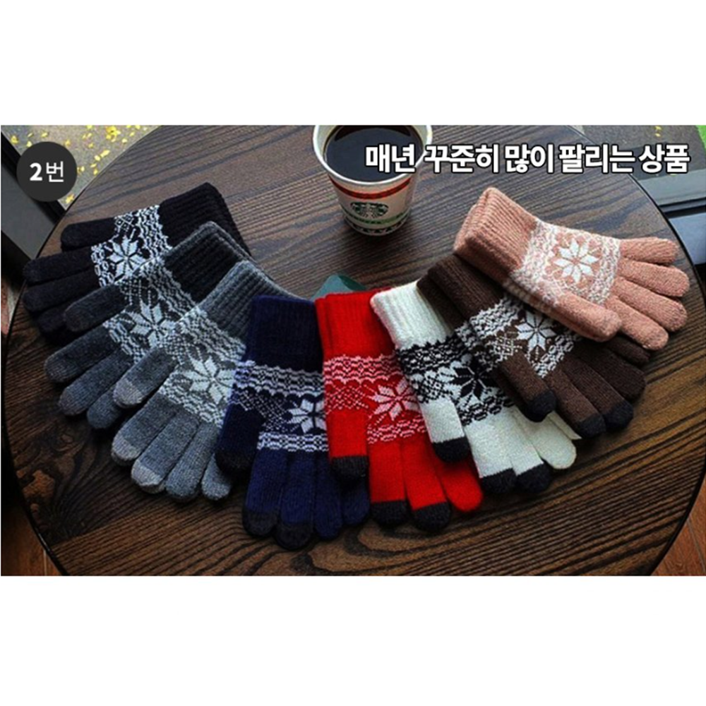 초등생크리스마스선물 어린이집 학원 성탄 단체 선물 장갑 - 상세 이미지 2