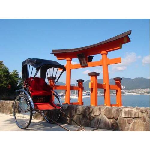 일본 시마네 미야지마: 이쓰쿠시마 신사 개인 인력거 투어 솔직 후기 | 실사용자 리뷰 분석 - 대표 이미지
