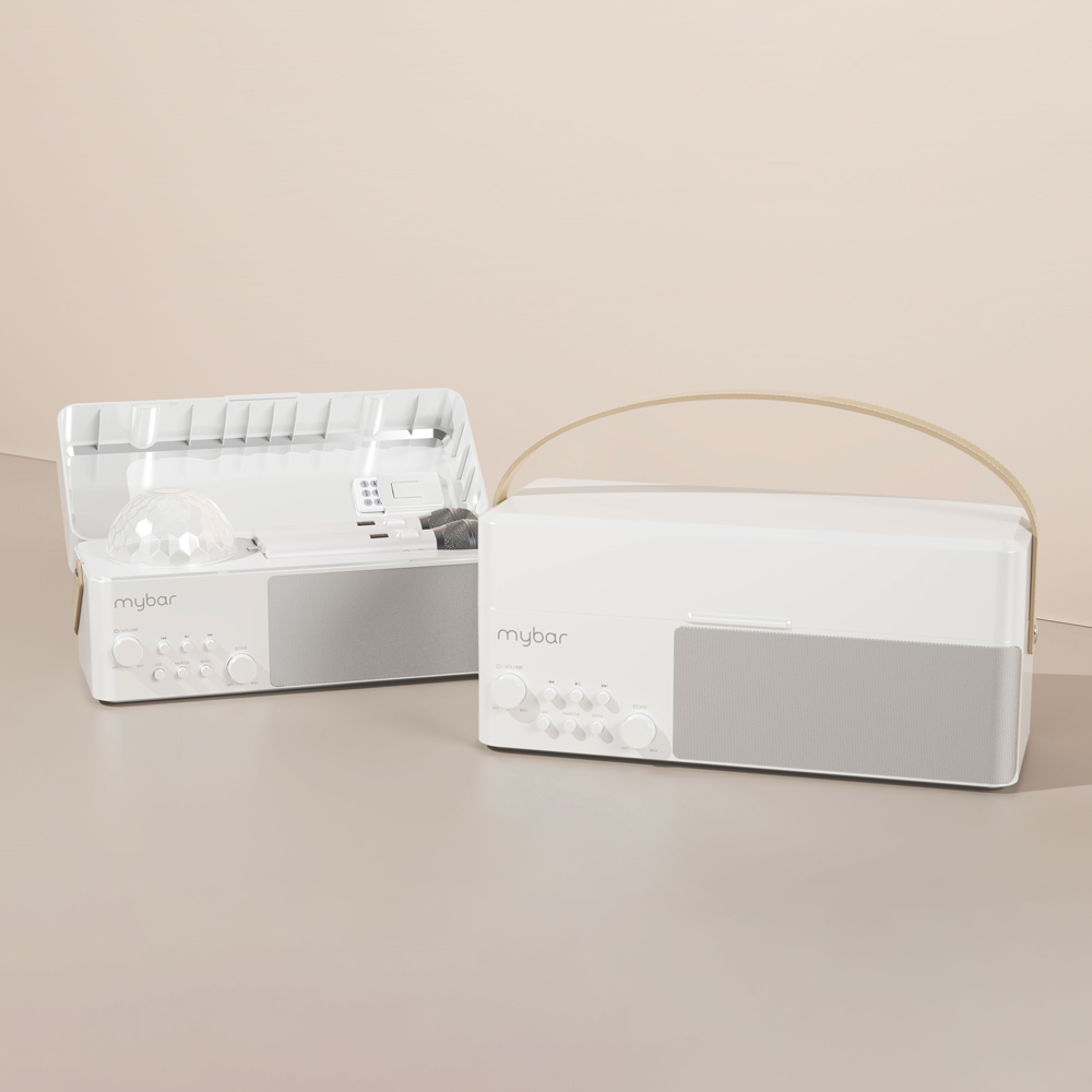 마이바 블루투스 무선 마이크 스피커 휴대용 미니 듀얼 노래방 블루투스마이크 - 상세 이미지 2