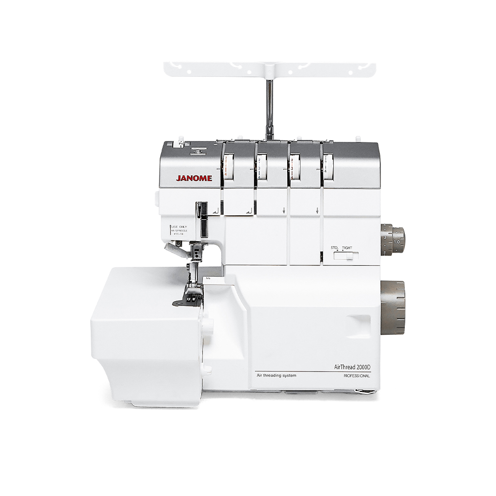 자노메 공식판매점 JANOME 에어스레드 2000D 하이엔드 오버록 미싱 / 공구함세트