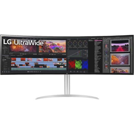 [해외]LG 와이드모니터 울트라와이드 게임방 사무용 컴퓨터 게임 284733 UltraWide 49WQ95C-W