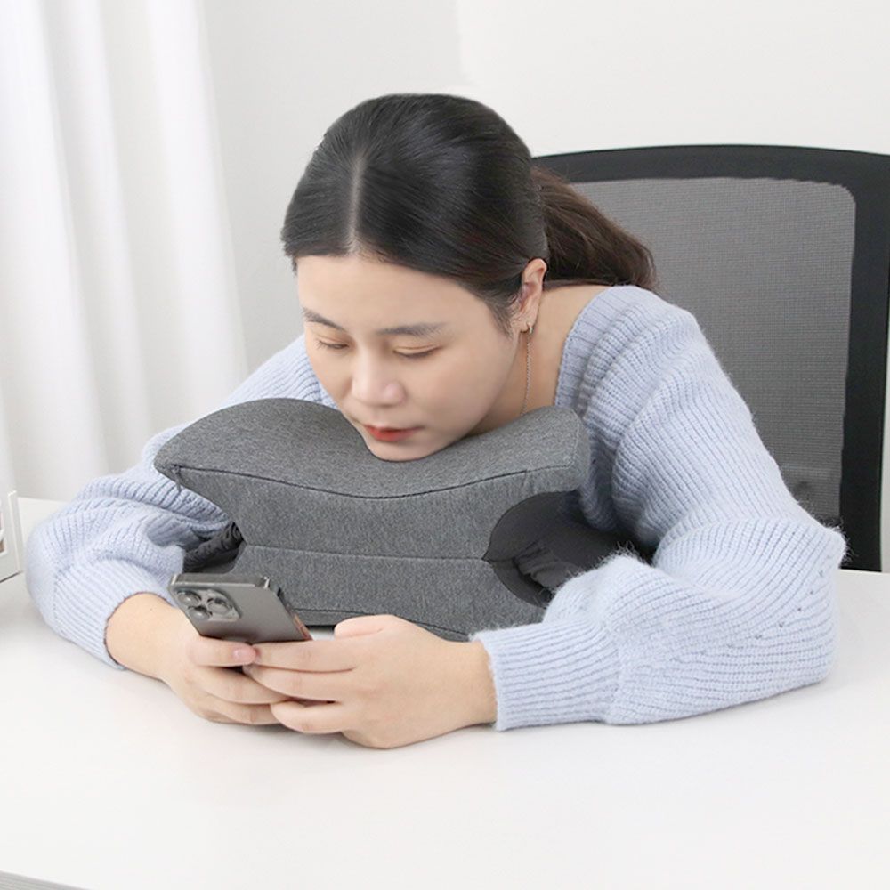 엎드려자는 사무실 책상 베개 얼굴 망막 꿀잠 낮잠베개