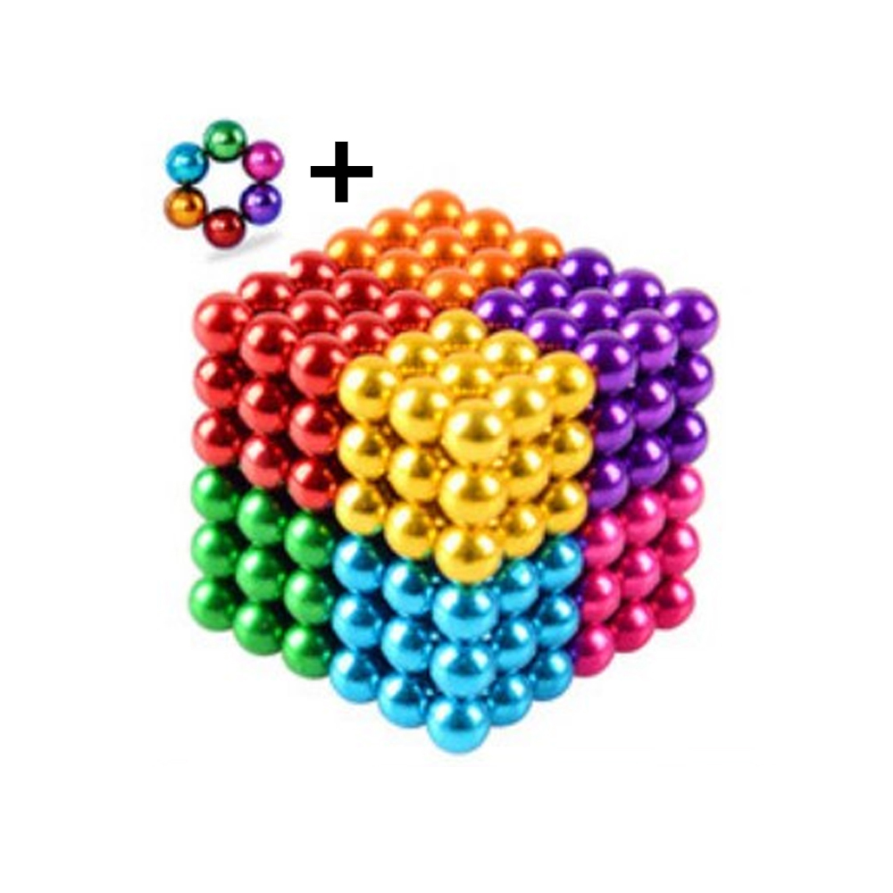 구슬자석 원형 니켈 네오디움자석 5mm 8색 216개 추가 6알