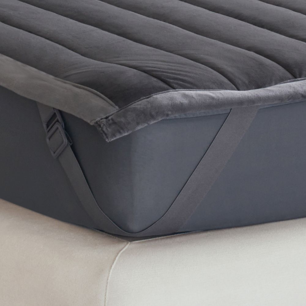 [네이버 단독] 프랑떼 극세사 이불세트 침대패드+차렵이불 겨울 고밀도 침구세트 SS