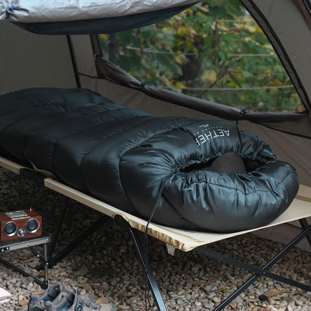 빈슨메시프 침낭 사용 이미지