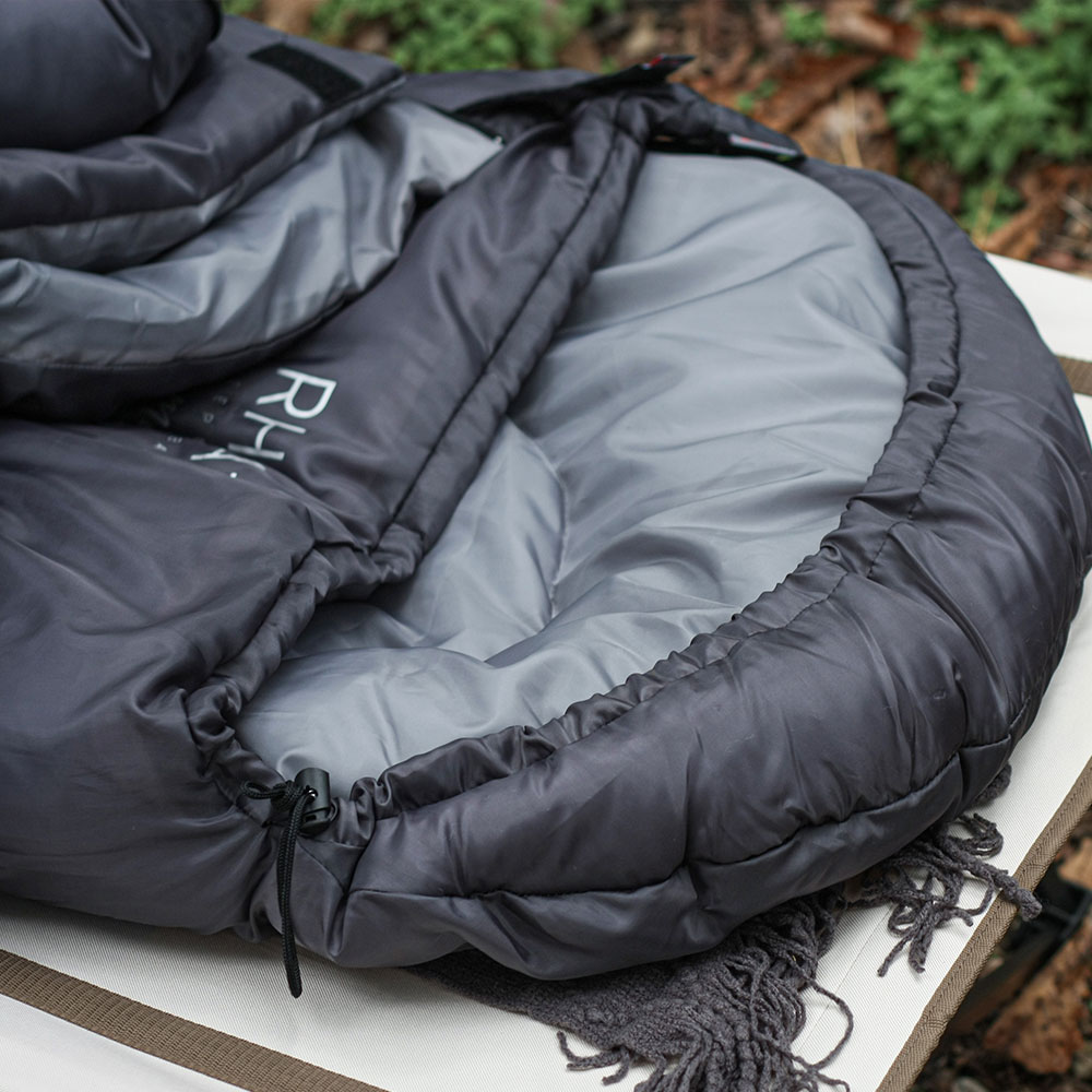 빈슨메시프 레아 플러스 침낭 사계절 백패킹 차박 경량 캠핑침낭 900g, 카키