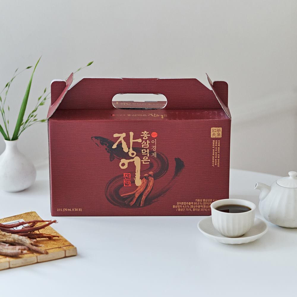 홍동비책 이경제 홍삼 장어 즙 진액 엑기스 민물 국내산 이경재 70ml 30포, 1개 - 상세 이미지 4