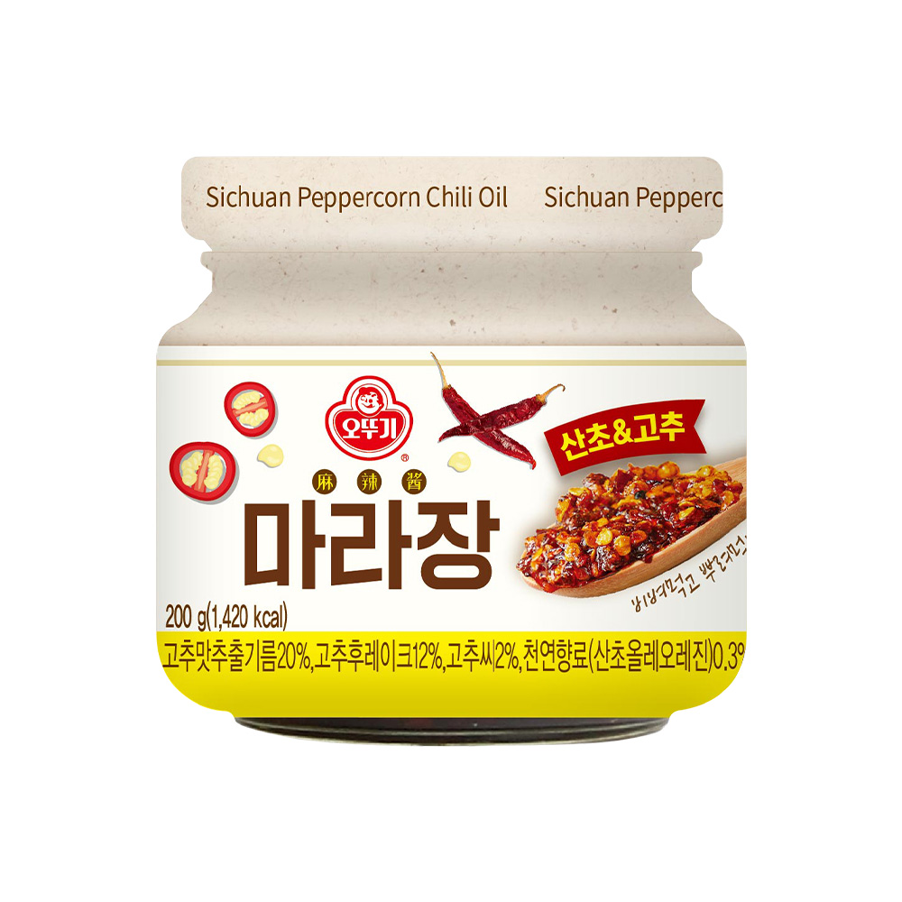 오뚜기 마라장 산초&고추 200g - 메인 이미지