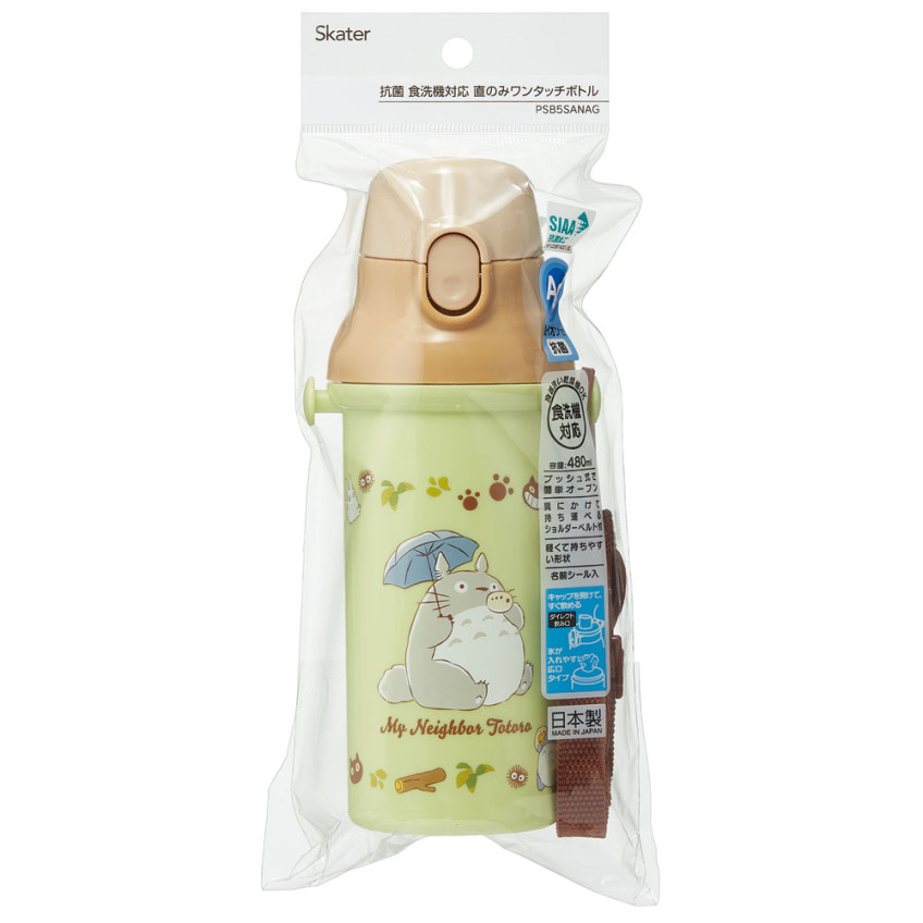 스케이터 지브리 토토로 네코버스 원터치 다이렉트 보틀 480ml PSB5SANAG - 주방·식기 - 하카타몰