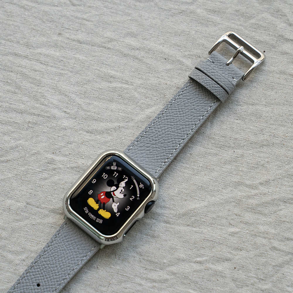 애플워치 가죽 스트랩 11 10 SE 3 에토프 앱송 울트라 줄질