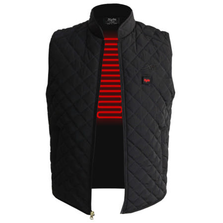 자이로 발열조끼 USB온열 JC-3012C 방한 패딩 낚시 등산 골프 캠핑 웨어 깔깔이 한파