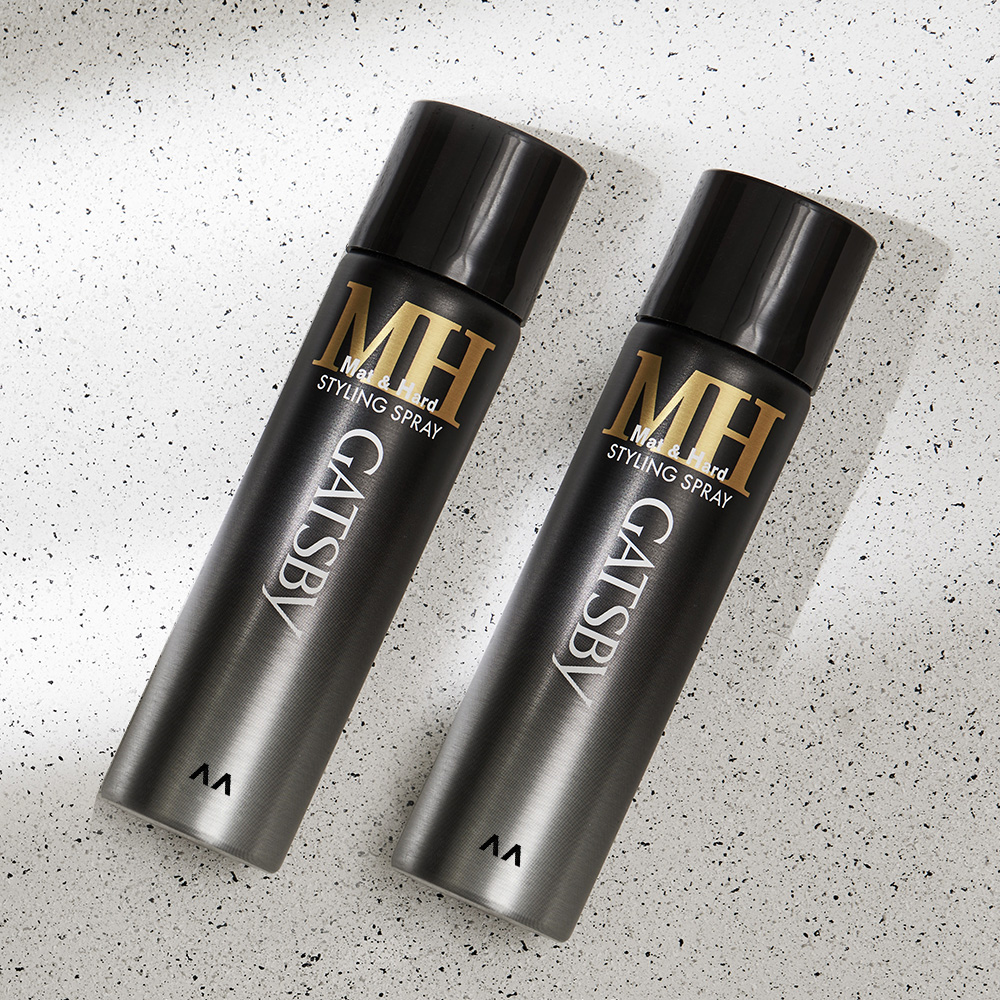 [1+1] 갸스비 스타일링 매트하드 남성스프레이 앞머리 픽서 고정 미용실스프레이 200ml 제품 이미지