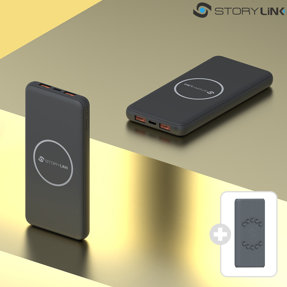 무선 보조배터리 10000 대용량 초고속 충전 팩 기내반입 가벼운 C타입 SKP-P10K