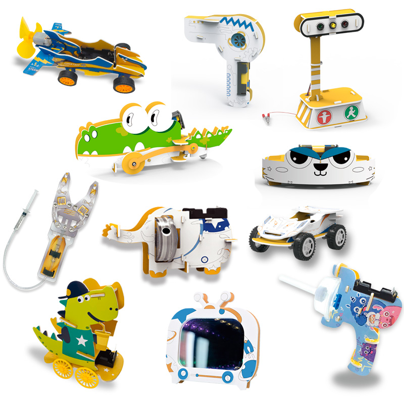 티처스 STEAM 우드락 과학실험키트 교구 DIY 장난감 초등 오토마타