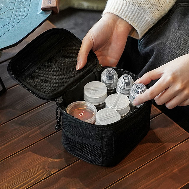 카즈미 캠핑 양념통 에센셜 스파이스 박스 캠핑식기