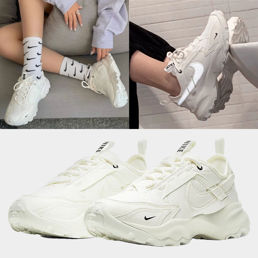 나이키 TC 7900 써밋 화이트 여성 키높이 발편한 운동화 - 상품 이미지