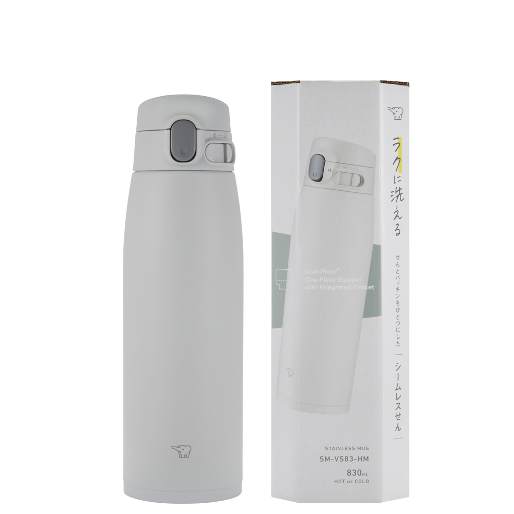 조지루시 보온 보냉 대용량 원터치 텀블러 830ml 리유저블 컵 차량용 등산 컵라면 커피 - 상세 이미지 4