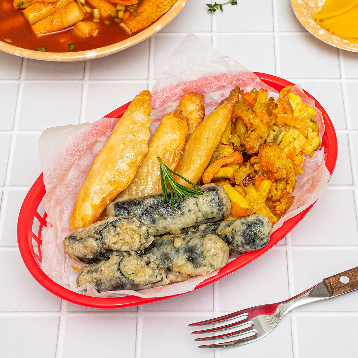 은이세끼 찍먹 튀김사리 1봉 6개입 대파송송 국물떡볶이 짝꿍 - 메인 이미지