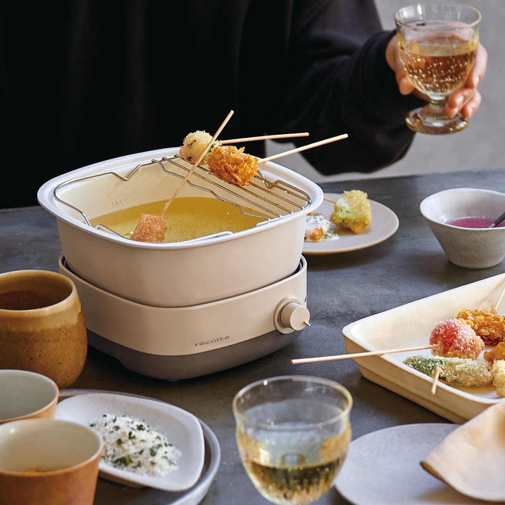 레꼴뜨 멀티쿠커 까레 분리형 찜기 라면포트 전기냄비 후라이팬 샤브샤브 전골 냄비 RPD-4