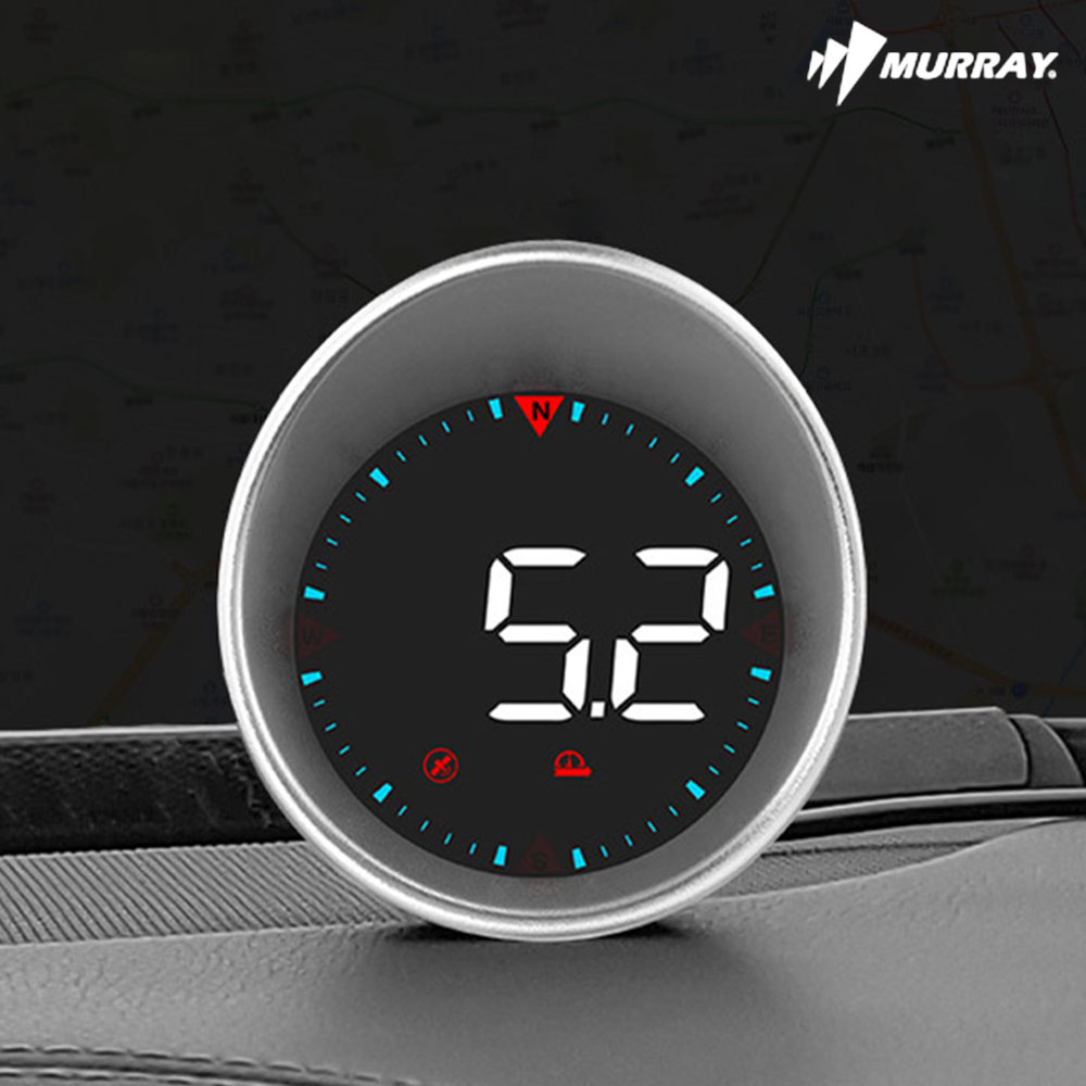 머레이 USB형 헤드업 디스플레이 자동차 HUD 속도계 GPS 고성능