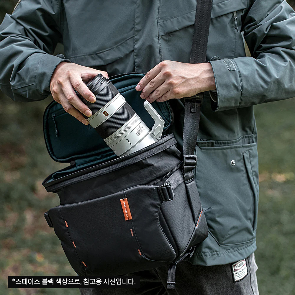 피지테크 원모 슬링백 7L 카모 카메라 드론 짐벌 수납 - 상세 이미지 2