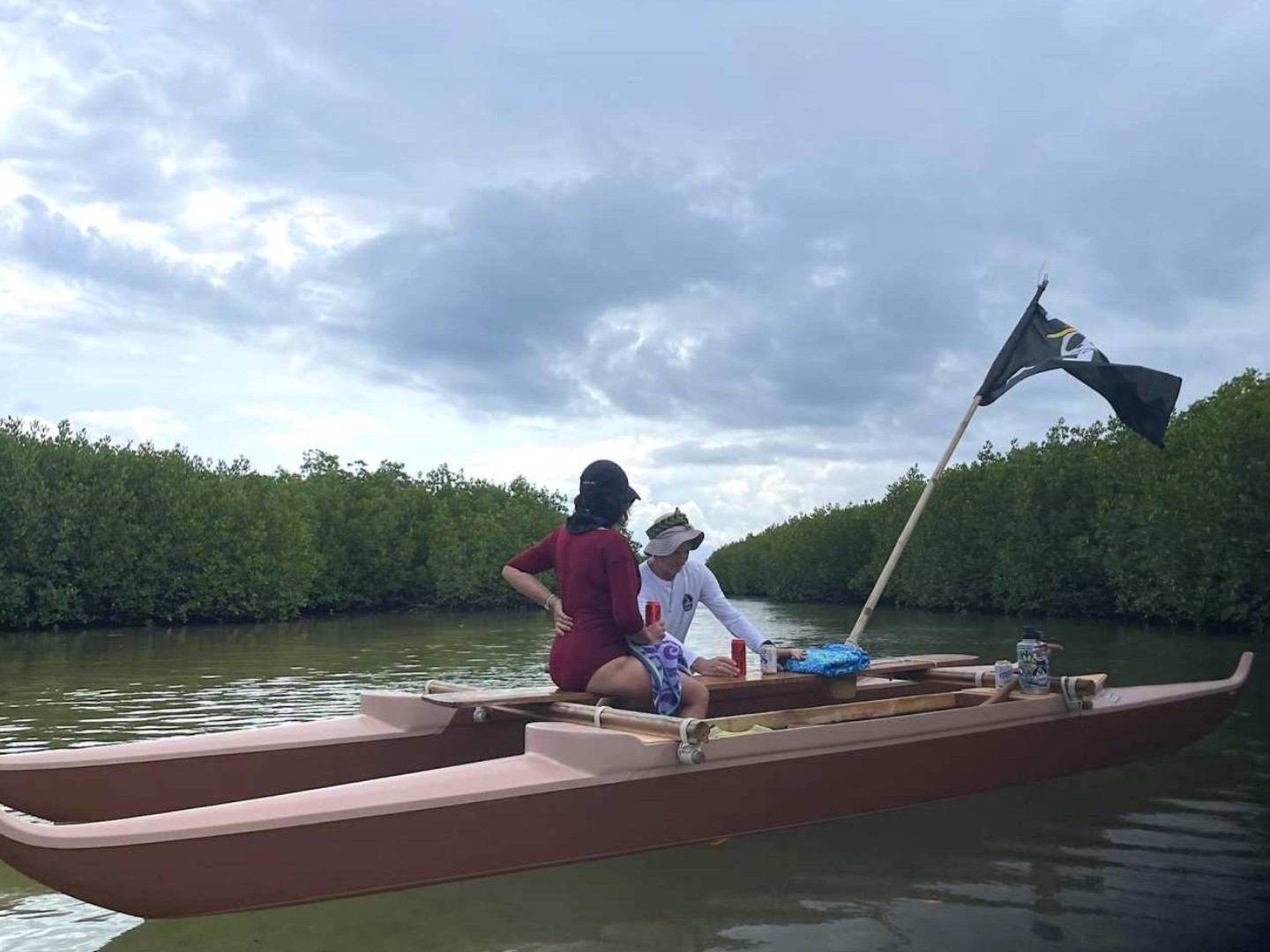 필리핀 제도 모터 보트 이동 서비스가 포함된 하루 종일 맹그로브 패들링(올랑고) 이미지 2