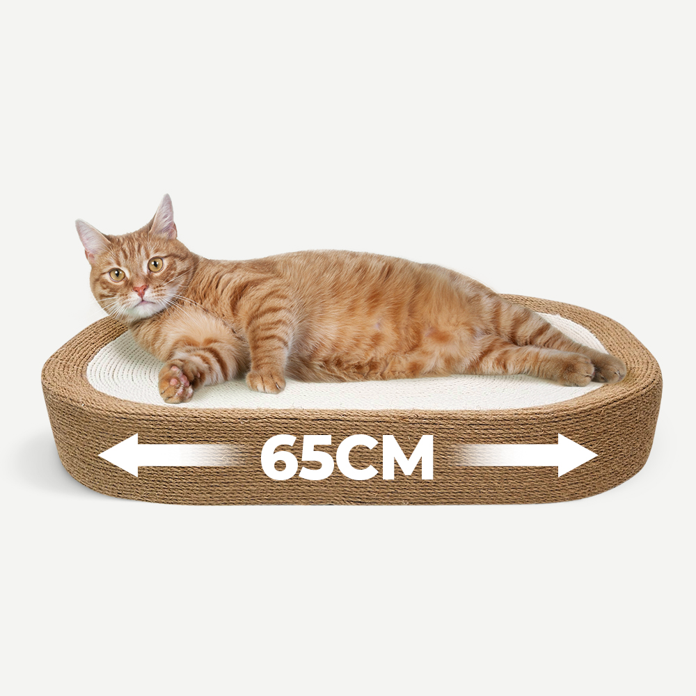 펫쭈 고양이 장난감 스크래쳐 침대 사이잘 쇼파 특대형 냥모나이트