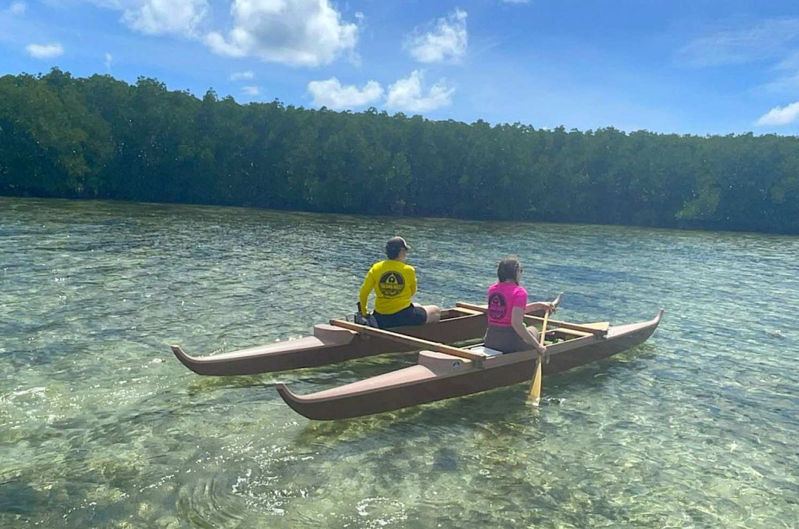 필리핀 제도 모터 보트 이동 서비스가 포함된 하루 종일 맹그로브 패들링(올랑고) 이미지 3